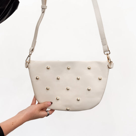 Chic Gold Studded Westlyn Bum Bag - MELISSA JEAN