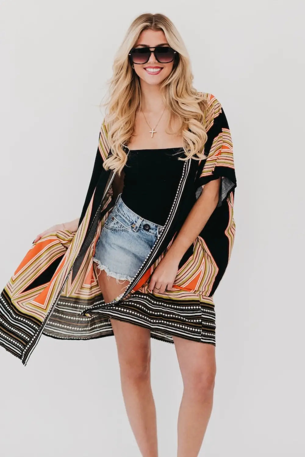 In The City Of Paradise Kimono - Kimono