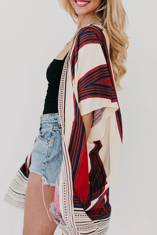 In The City Of Paradise Kimono - Kimono