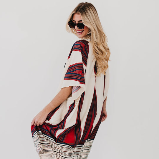 In The City Of Paradise Kimono