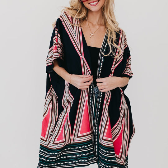 In The City Of Paradise Kimono