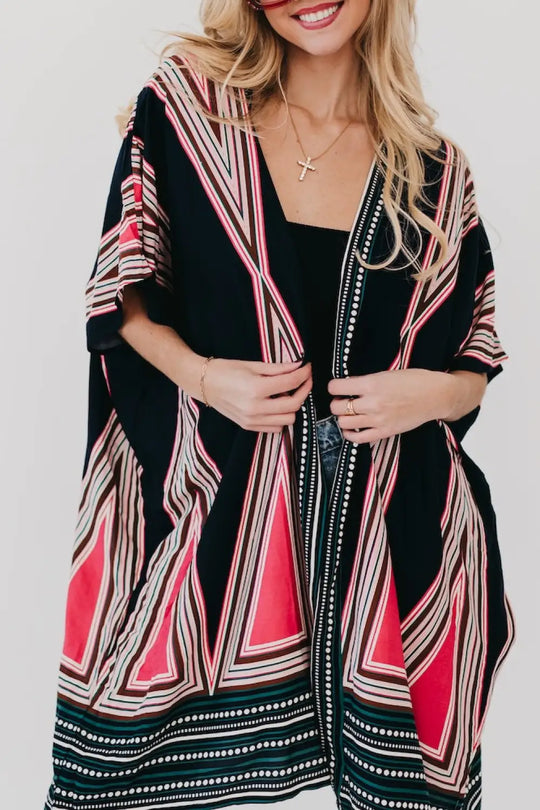 In The City Of Paradise Kimono - Kimono