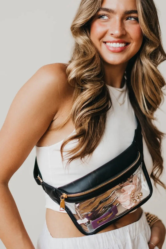 Clara Bum Bag - Black - Bum Bag