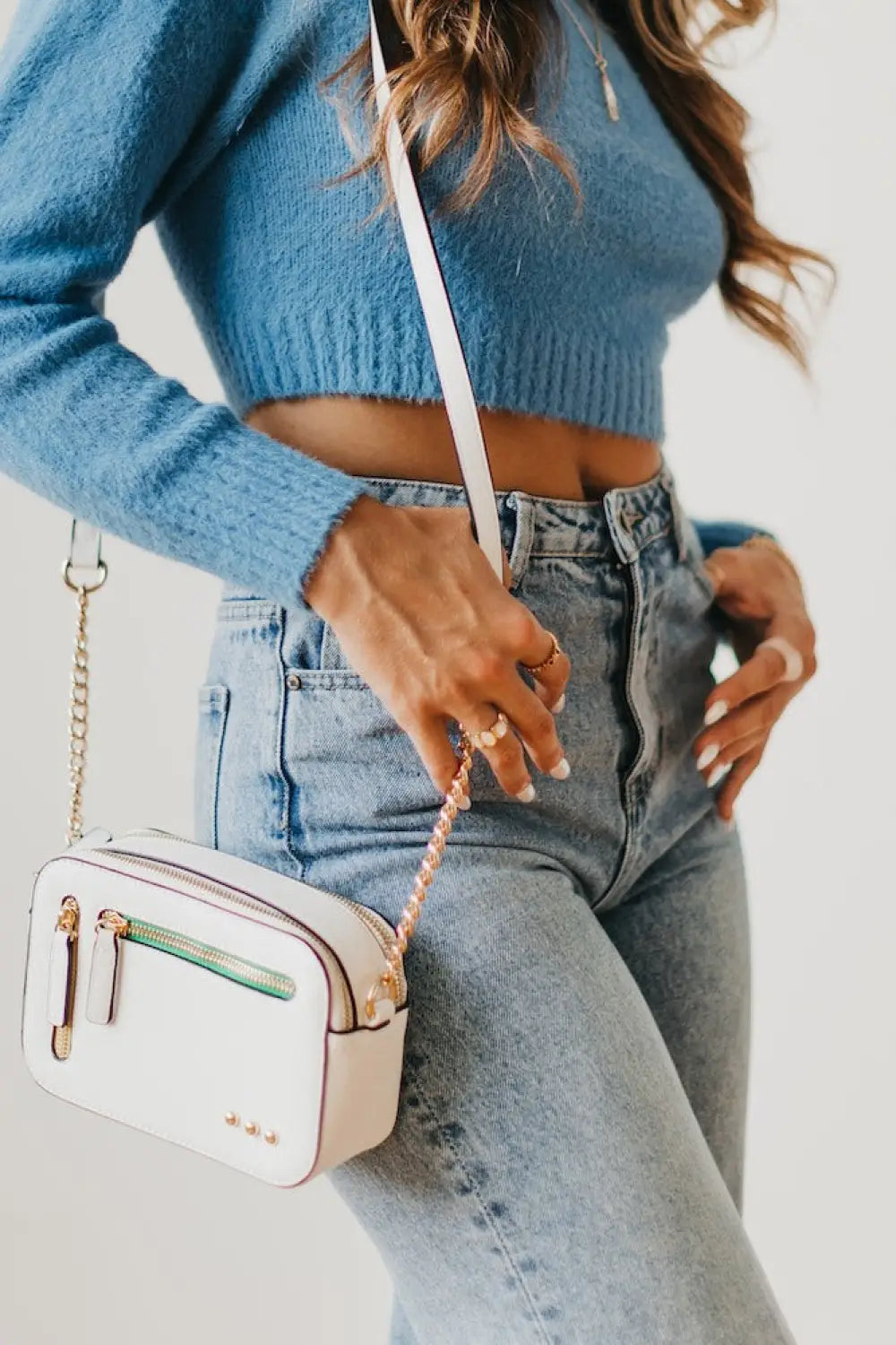 Clarity Crossbody Bag - White - Crossbody Bag
