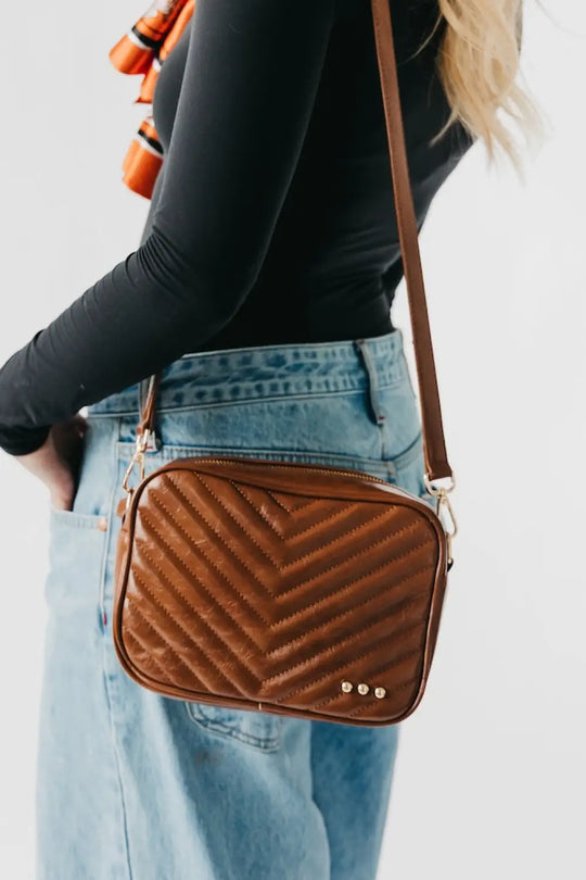 Coco Quilted Camera Crossbody Bag - Crossbody Bag