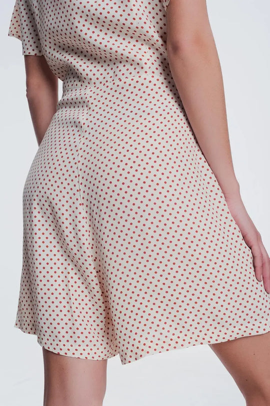 combinaison boutonnée sur le devant en beige - Vestidos