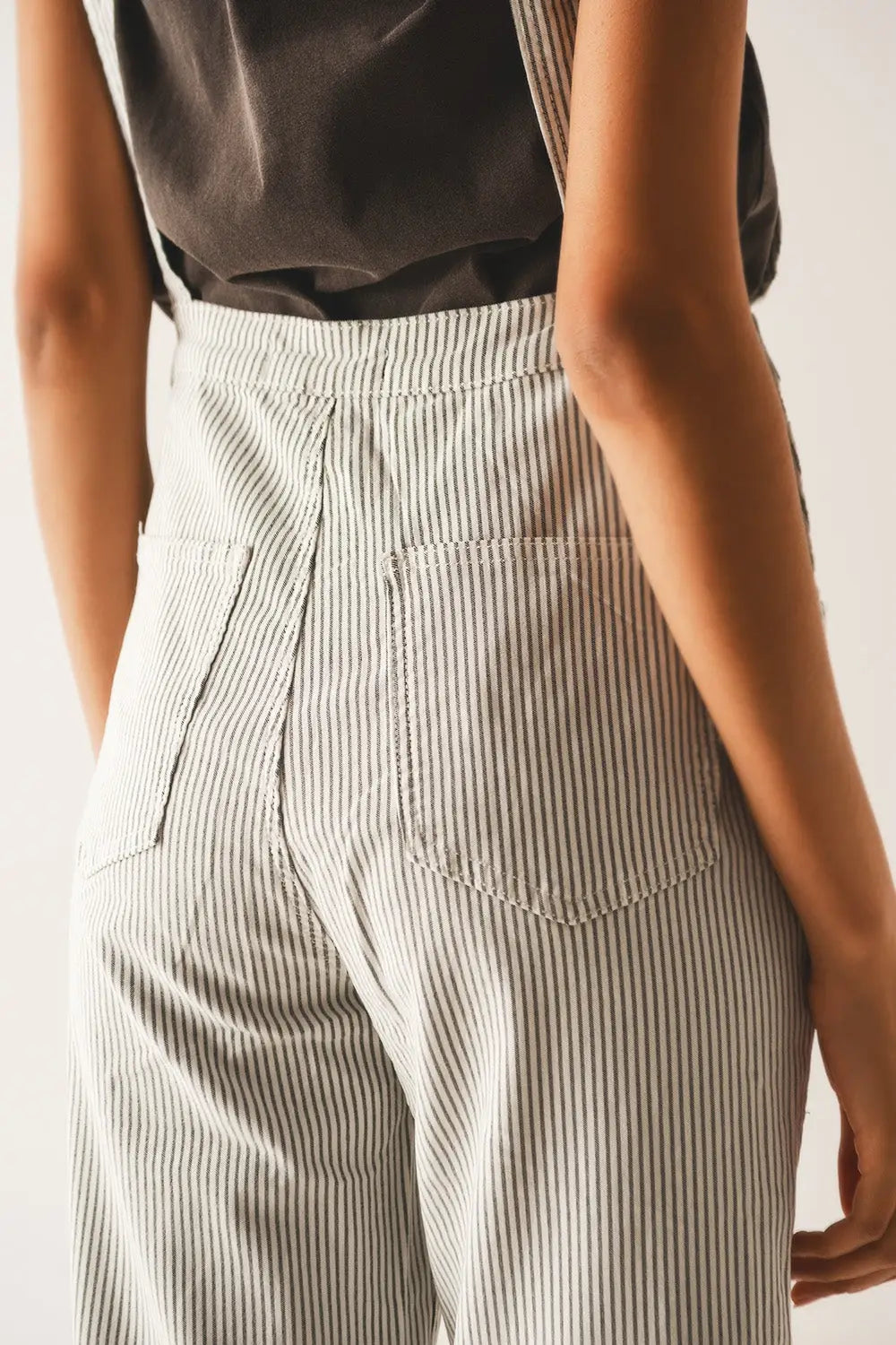 Combinaison Salopette à rayures grises - Vestidos