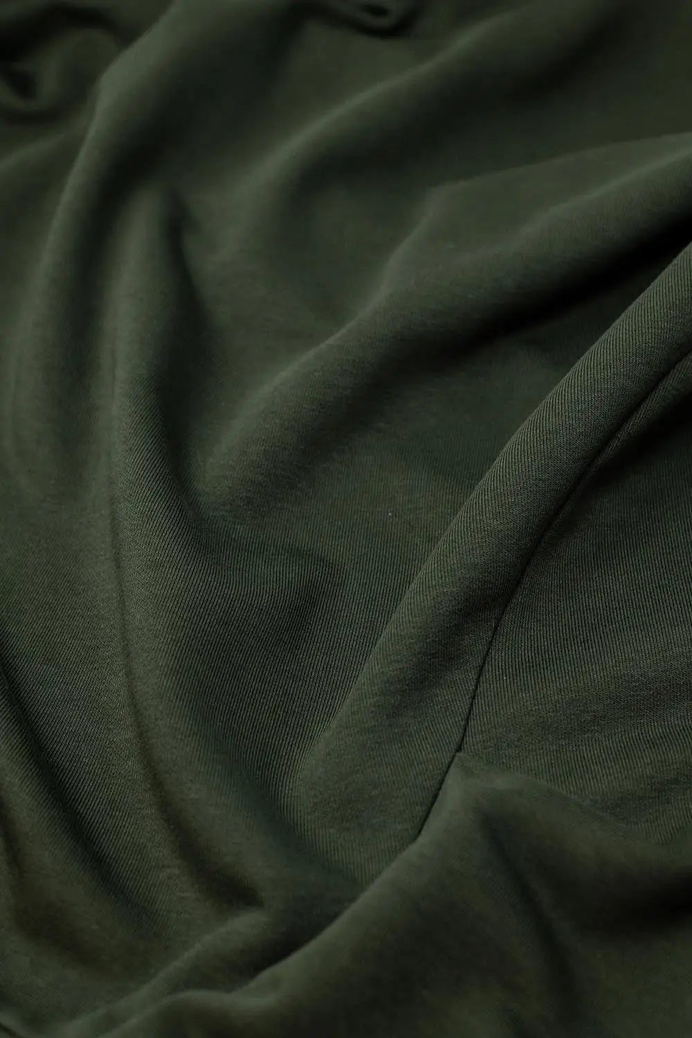 Comfortable Green Sweater with Crew Neck - One Size / Green - Sweaters