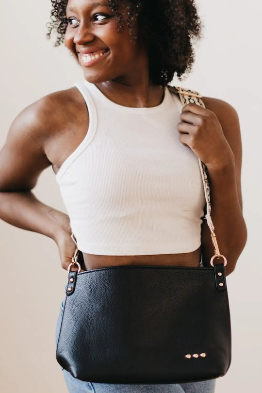 Cora Structured Hobo Bag - Crossbody Bag