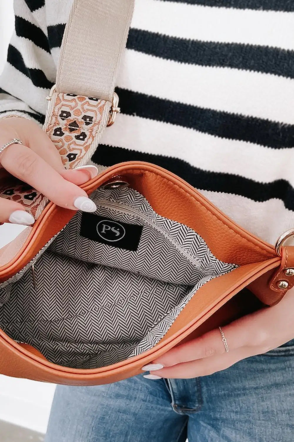 Cora Structured Hobo Bag - Crossbody Bag