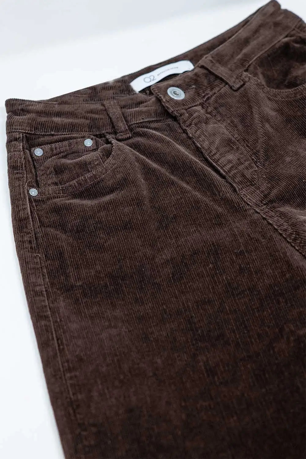 cord pants in dark brown - Pants