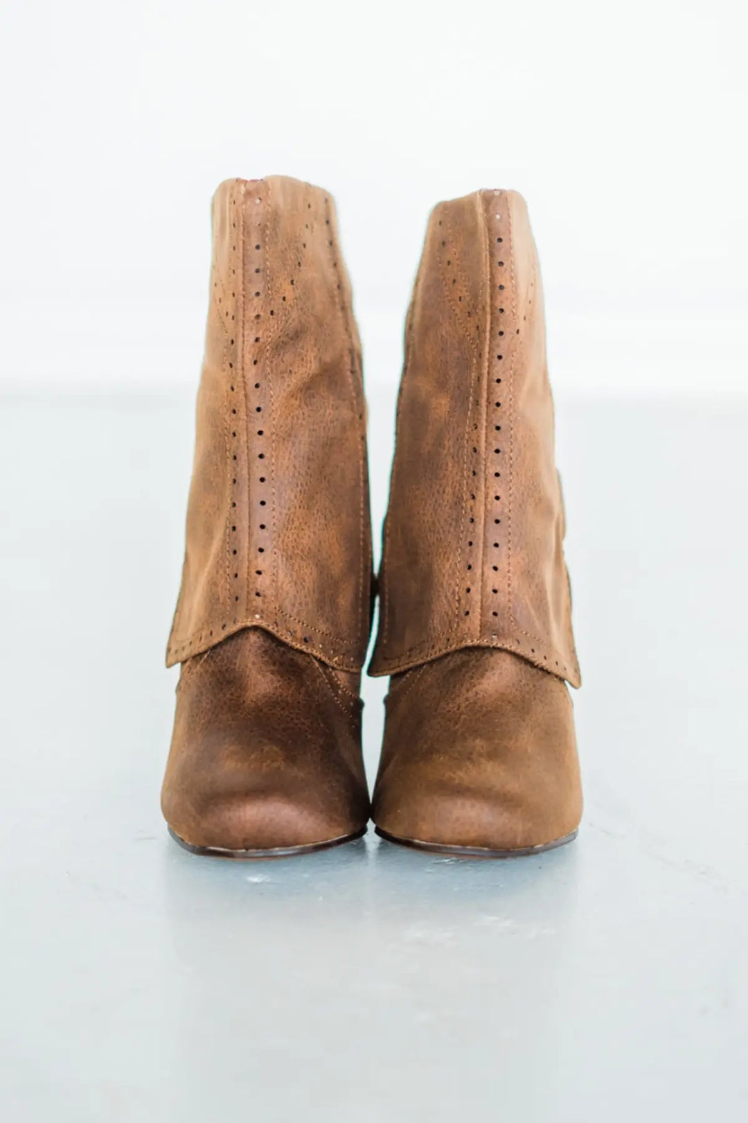 Cowgirl Star Booties in Tan - 110 Fashion Boots