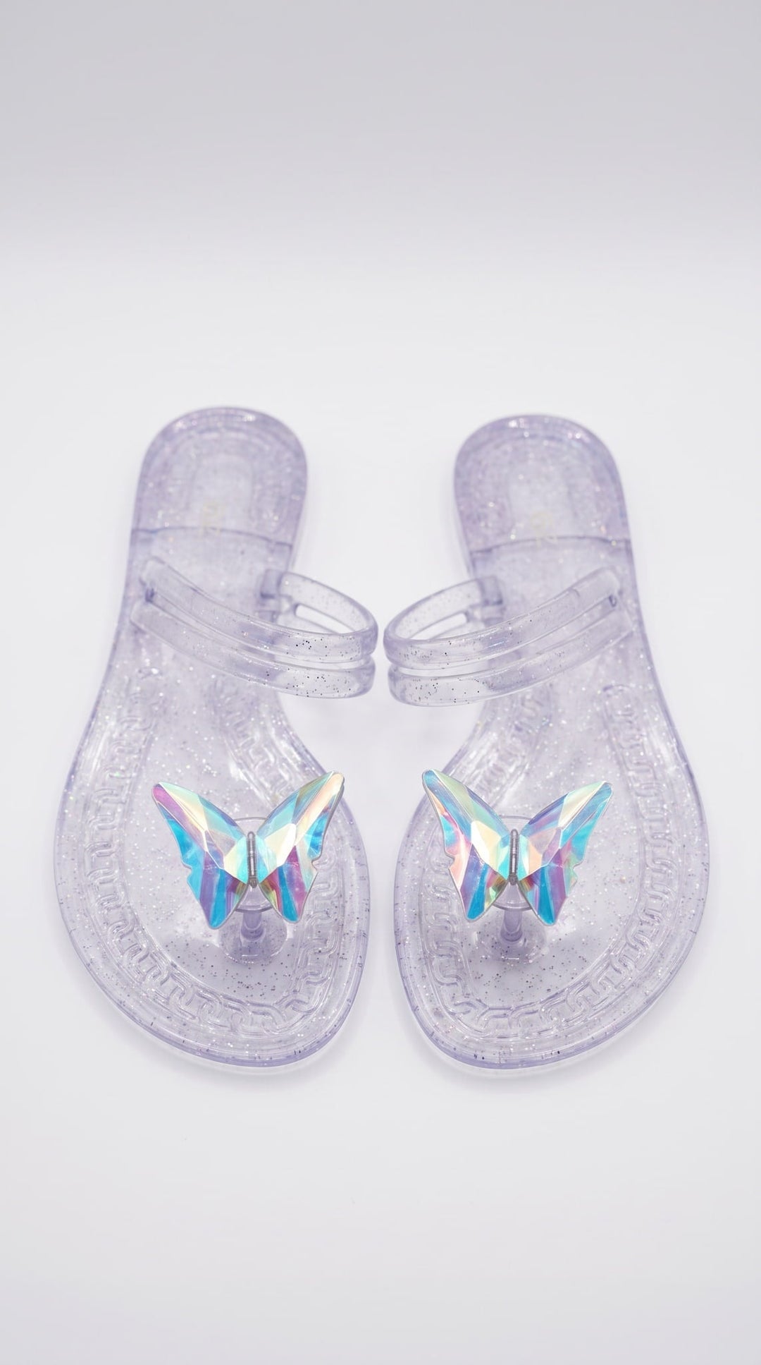 NINA Clear gel beach sandals