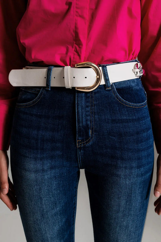 cropped skinny jeans with dark wash - Jeans