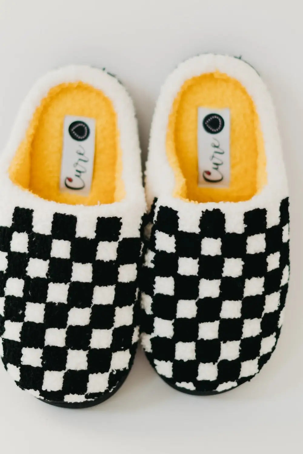 CURE x Beyond Type 1 Checkered Slippers - Medium - Slippers