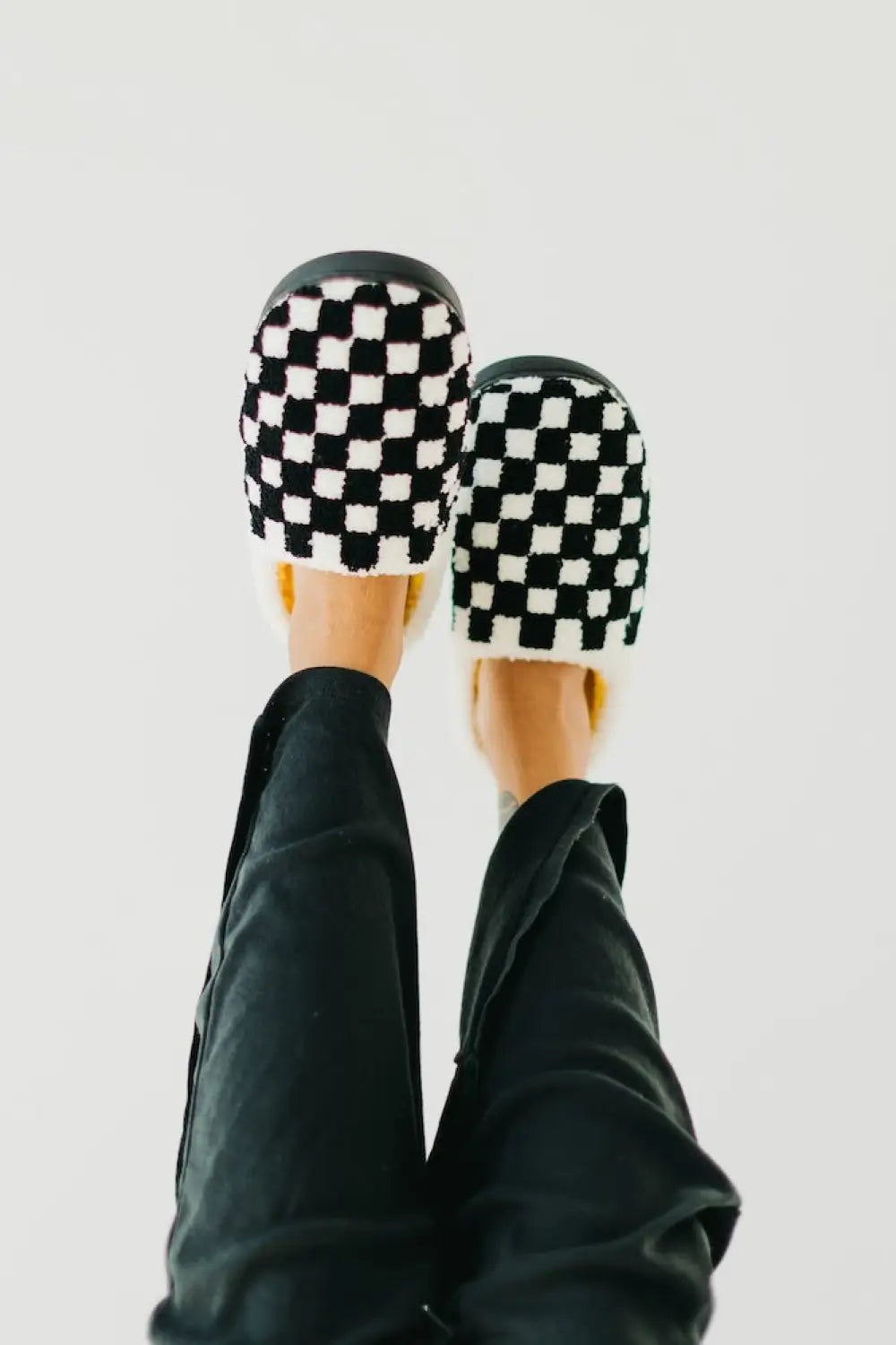 CURE x Beyond Type 1 Checkered Slippers - Slippers