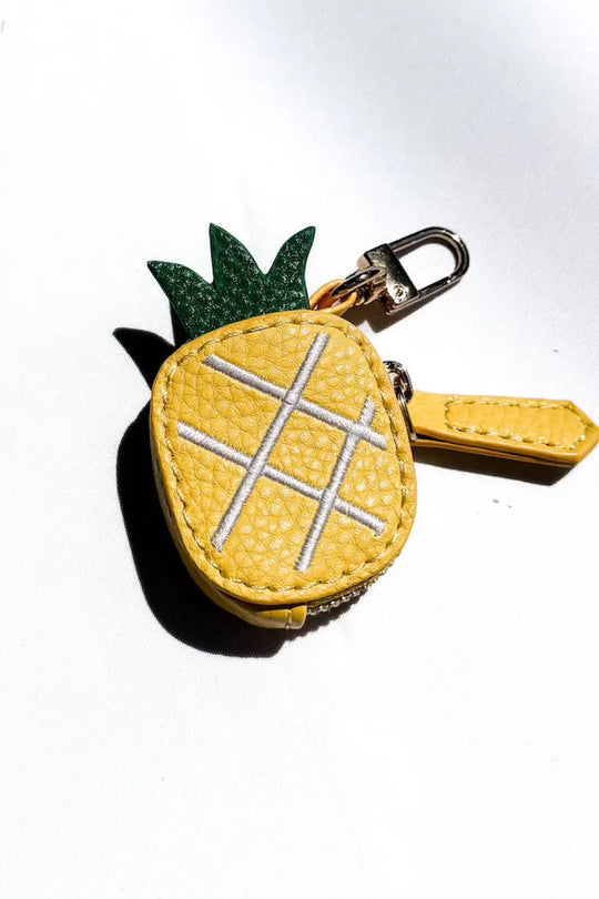 Cutie Fruit Bag Charm - Pineapple - Charms
