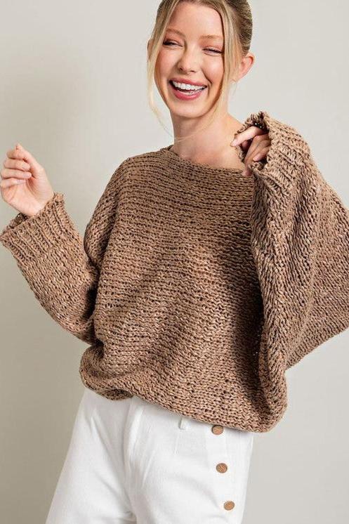 Mocha Knit Sweater