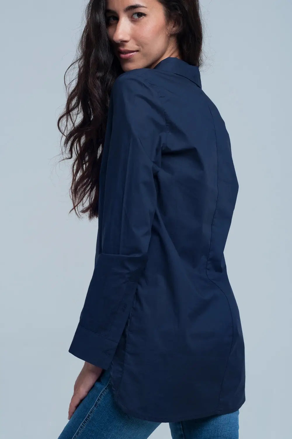 Dark navy shirt - Shirts