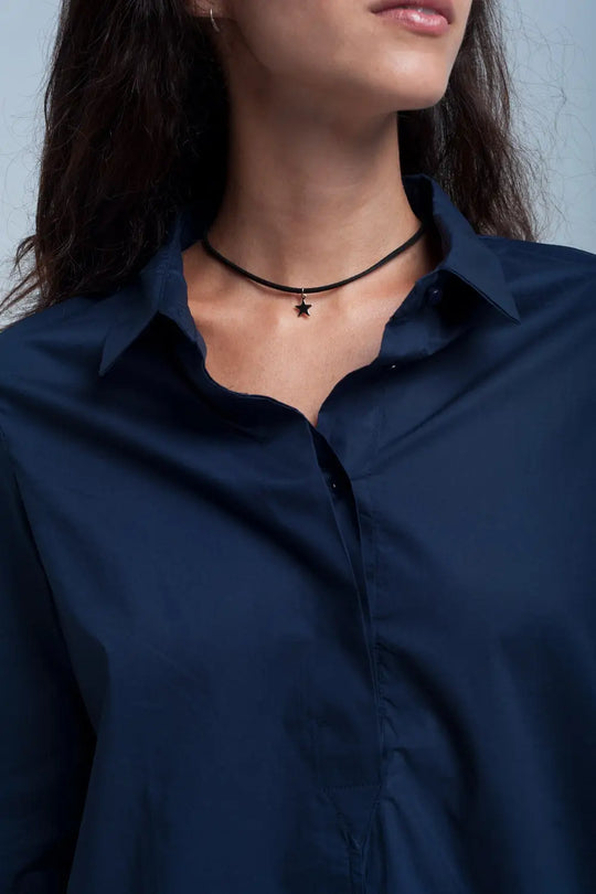 Dark navy shirt - Shirts