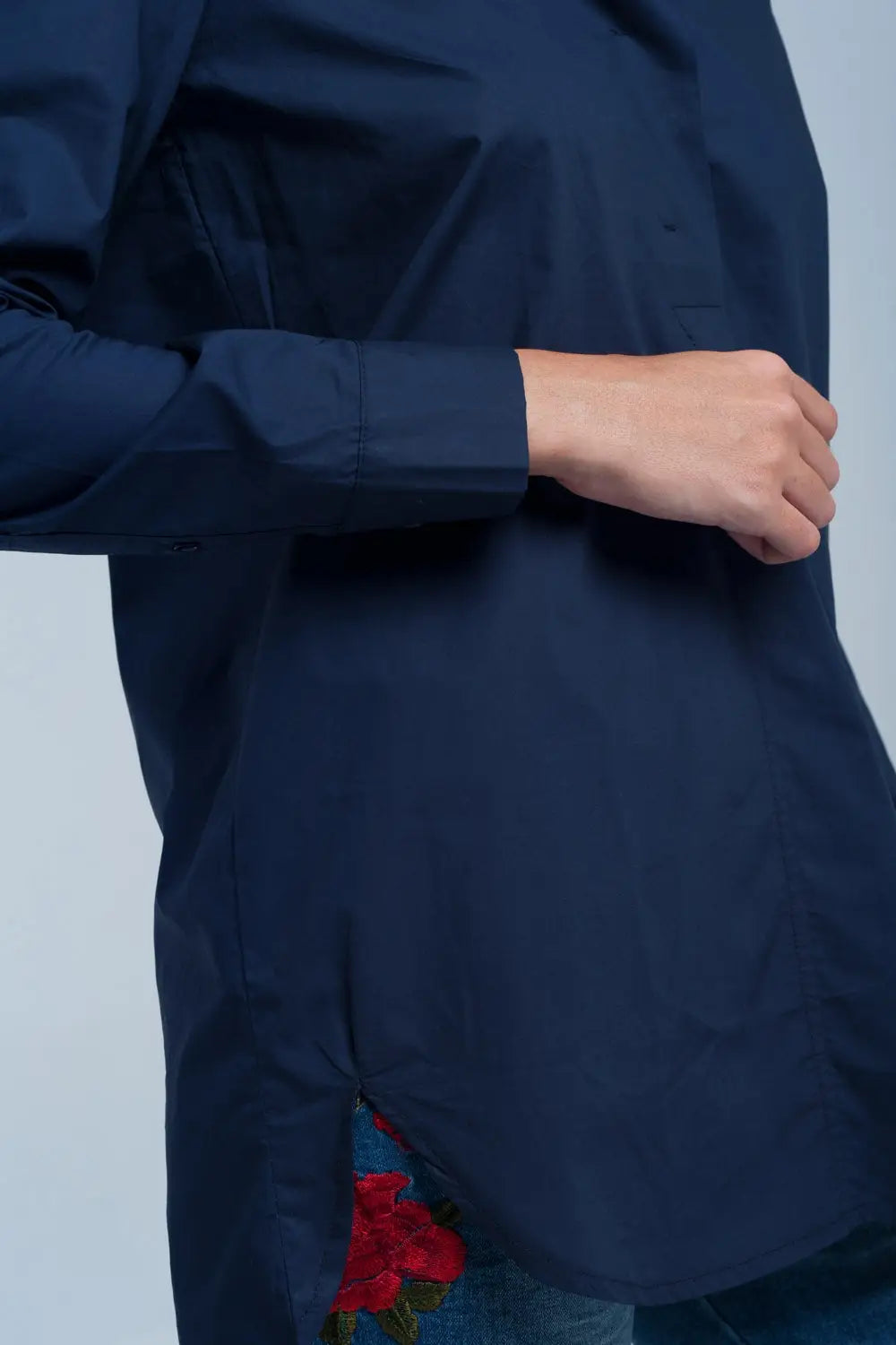 Dark navy shirt - Shirts