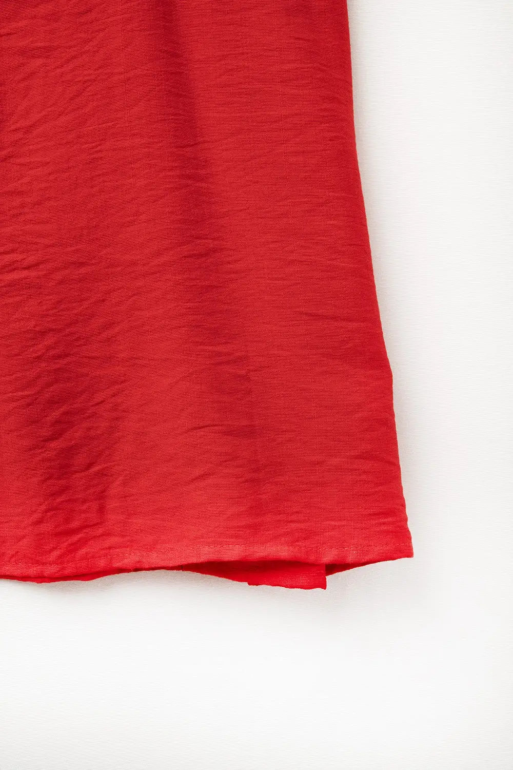 Débardeur d’été basique à col licou en rouge cerise - Tops