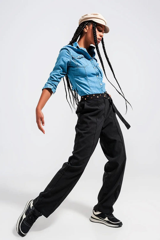 Denim shirt in mid blue - Shirts