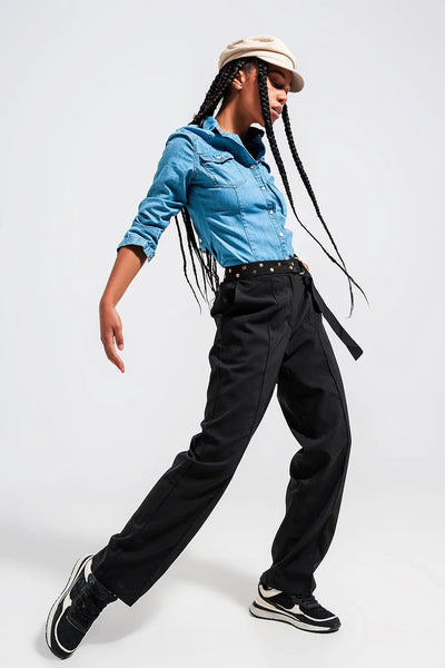 Denim shirt in mid blue - Shirts