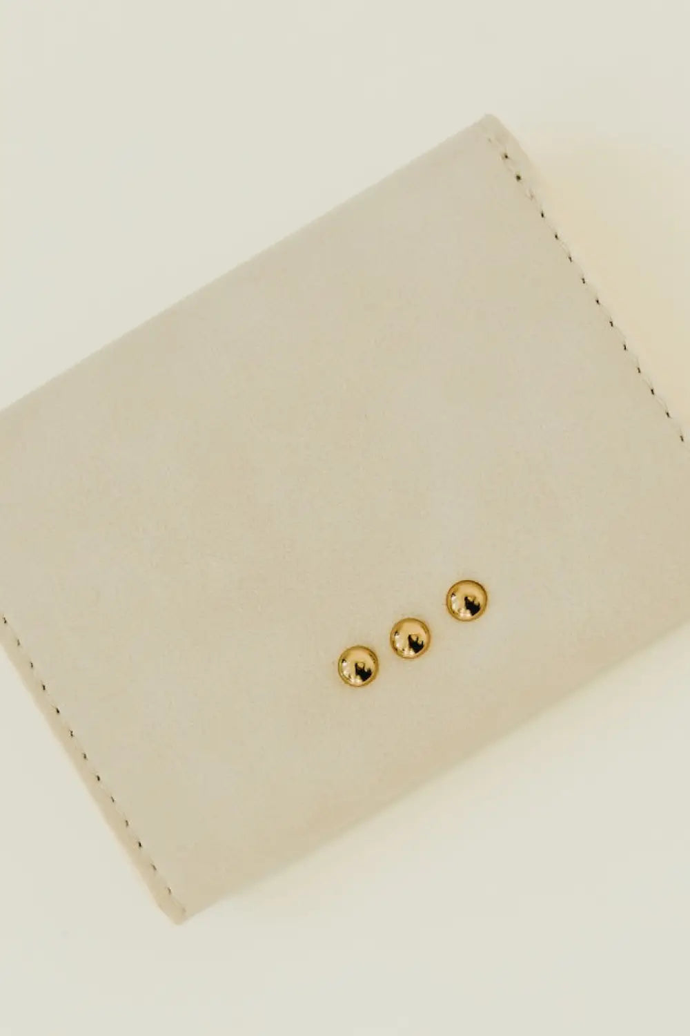 Eden Envelope Card Holder Wallet - Cream - Wallet