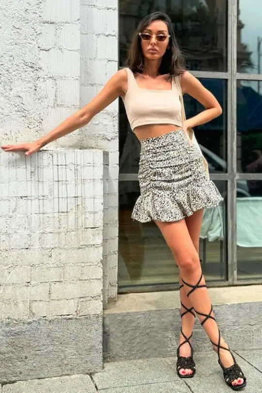 Beroe Braided Handcrafted Lace Up Sandal - Shoes