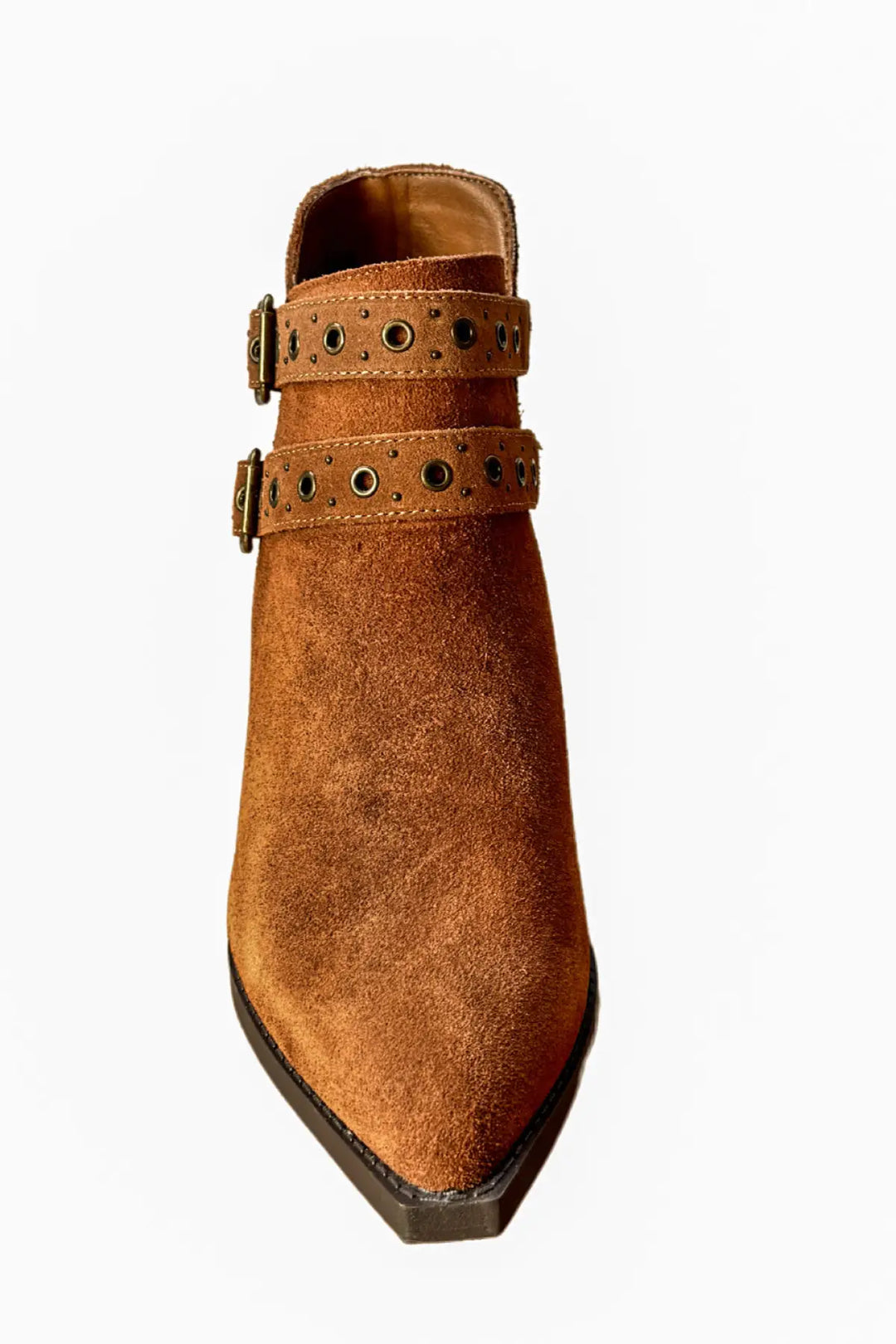 Elsa Leather Ankle Boot in Tan - 100 Western Boots