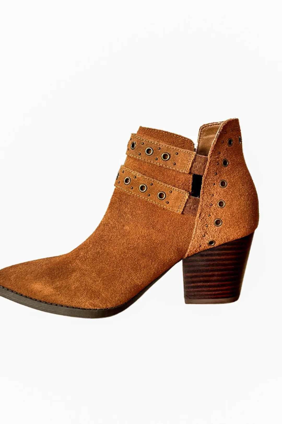 Elsa Leather Ankle Boot in Tan - 100 Western Boots