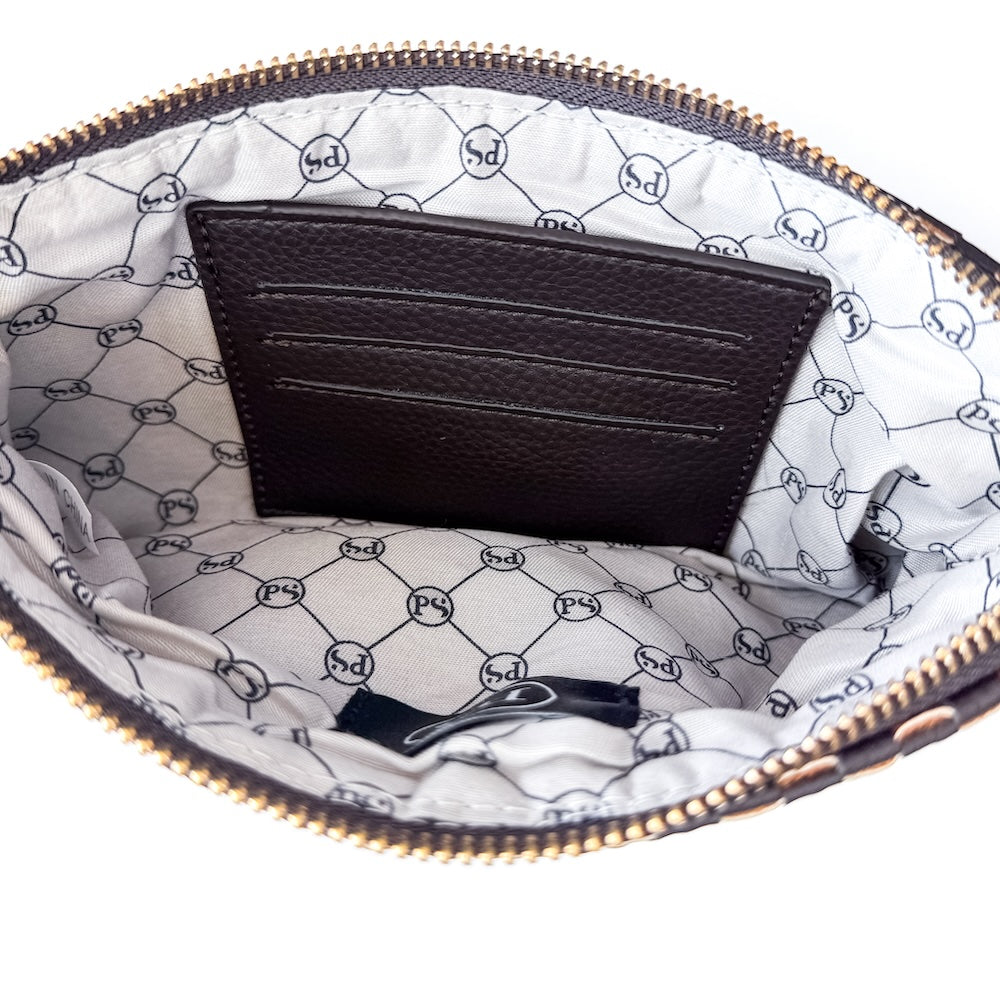 Emma Woven Clutch Wristlet - MELISSA JEAN