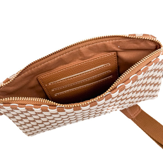 Emma Woven Clutch Wristlet - MELISSA JEAN