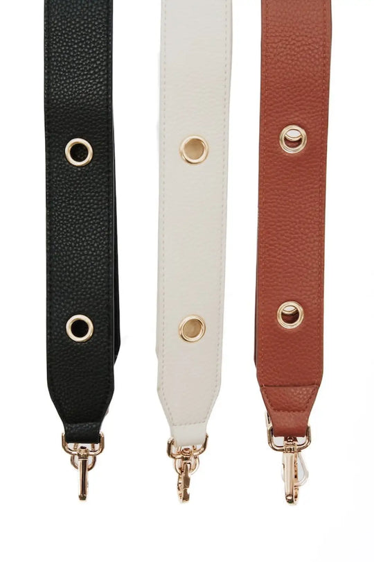 Evelynn Eyelet Vegan Leather Strap - Straps