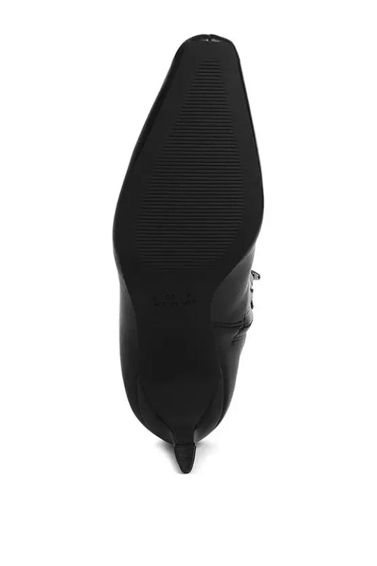 Syringa Kitten Heel Long Boots