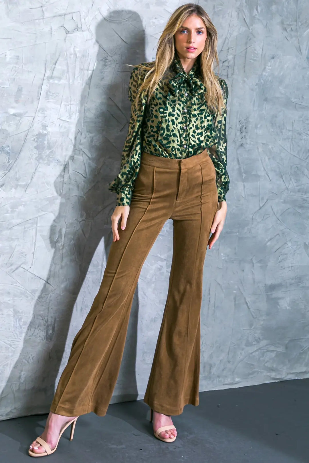 BREEZY BEAUTY SUEDE PANTS - PANTS