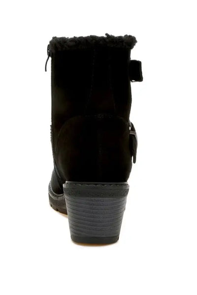 Dakota Faux Fur Harness Boots *Also in Black - Shoes