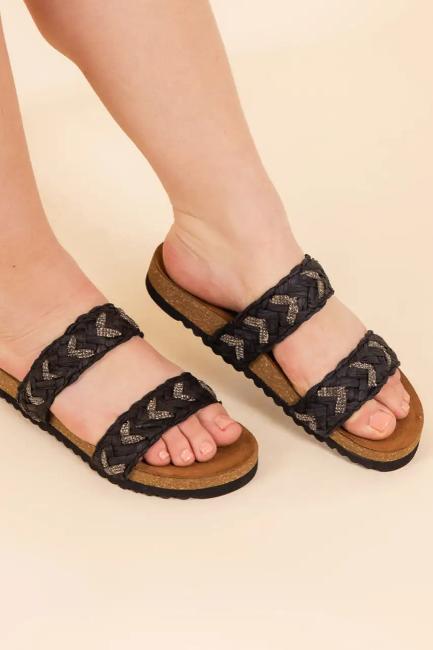 Fia Sandal in Black - 130 Sandals