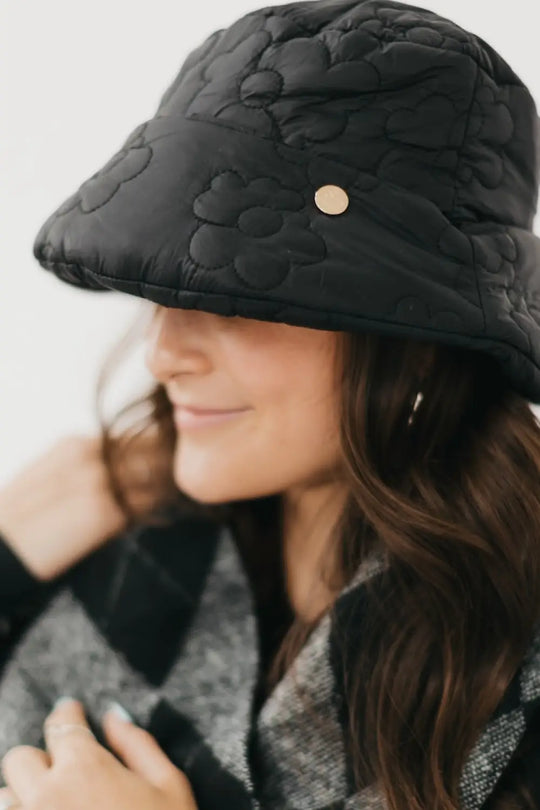 Find Me In The Meadow Bucket Hat - Black - Bucket Hat