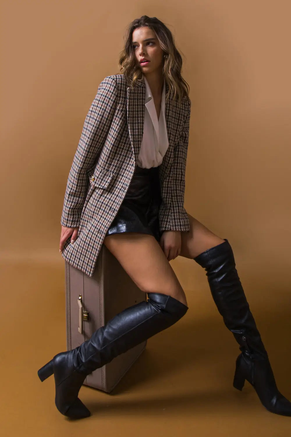 DEBBIE’S FAVORITES TWEED MIDI JACKET - JACKETS