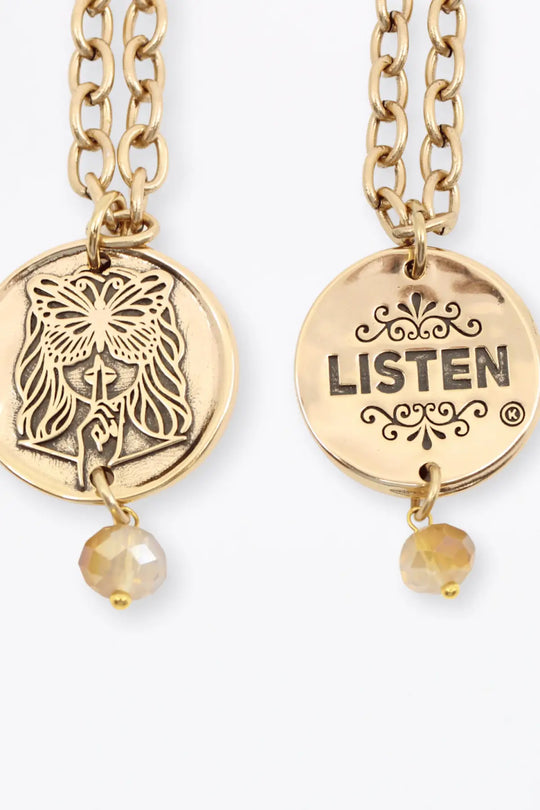 Listen Madame Butterfly Essential Necklace