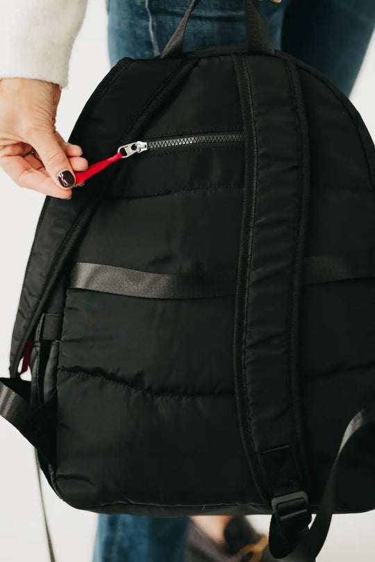 Go-To Organized Puffer Nylon Backpack - Backpack