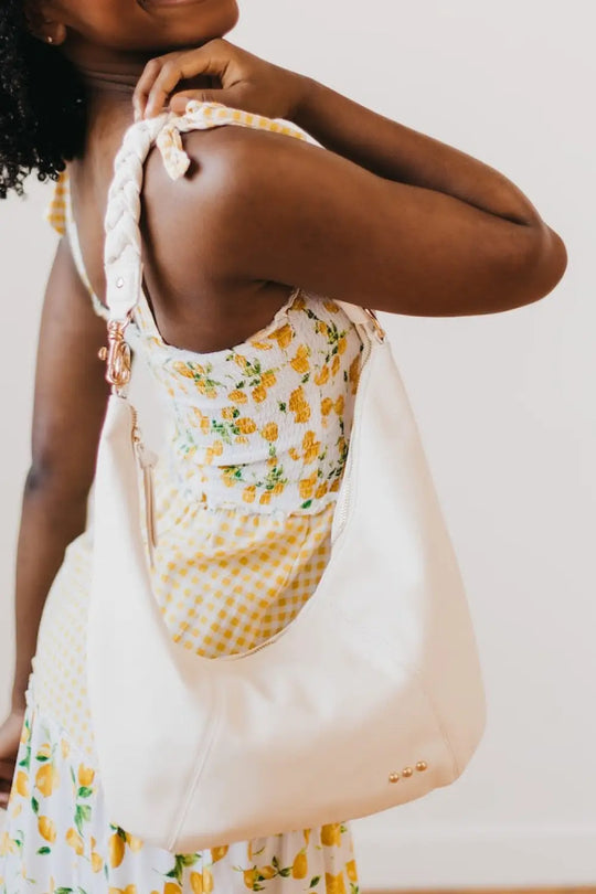 Hattie Shoulder Hobo Bag - Handbags
