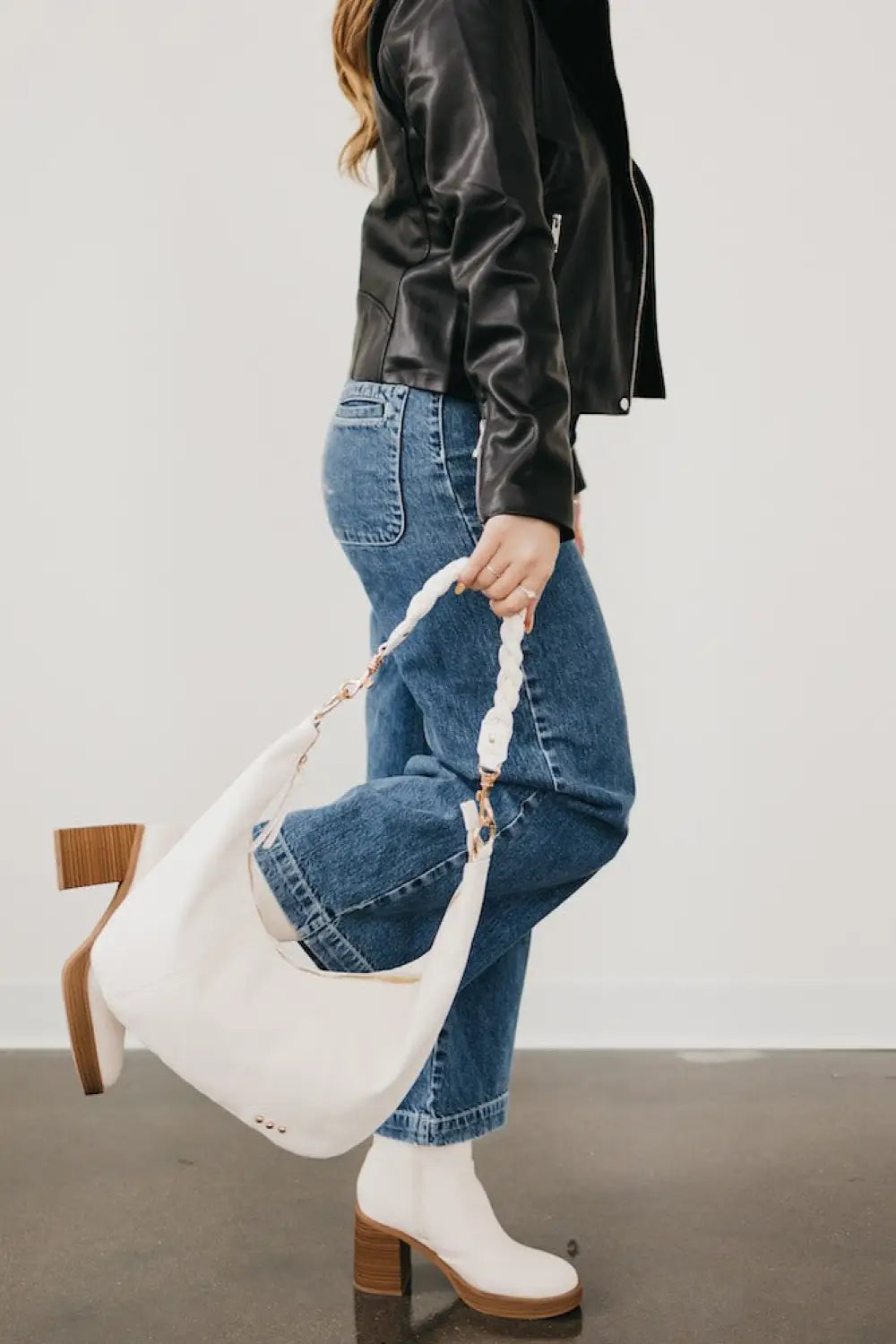 Hattie Shoulder Hobo Bag - Handbags
