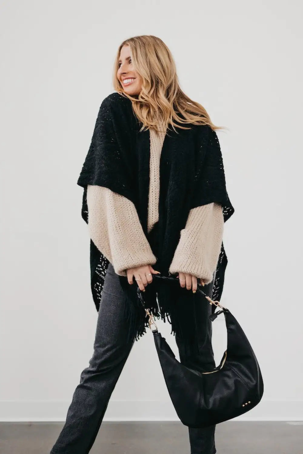 Hattie Shoulder Hobo Bag - Handbags