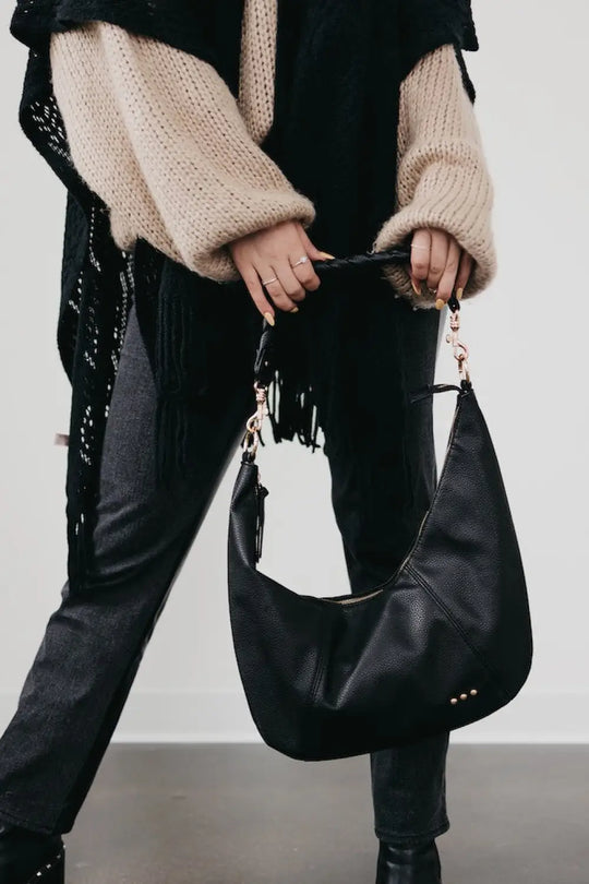 Hattie Shoulder Hobo Bag - Handbags