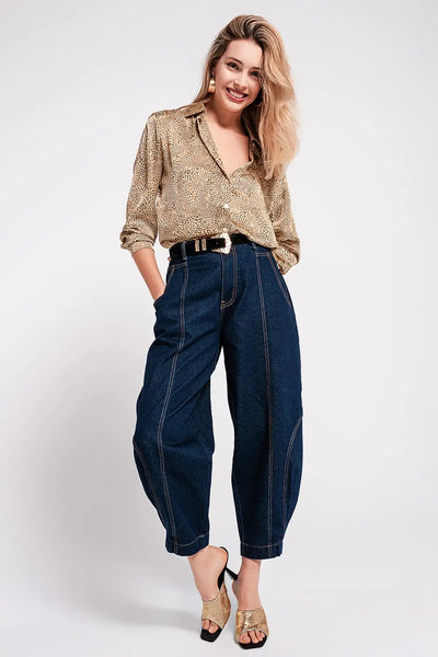 High rise balloon jeans - Jeans