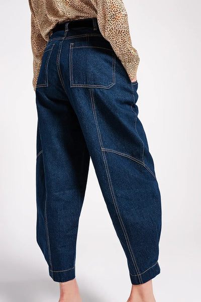 High rise balloon jeans - Jeans