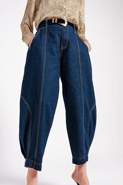 High rise balloon jeans - Jeans
